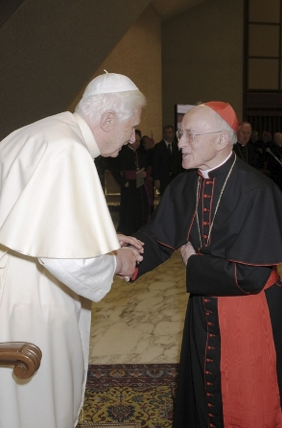S.A.R. le Prince et Grand Maître a nommé Son Eminence Révérendissime le Cardinal Albert Vanhoye S.J. Conseiller Ecclésiastique