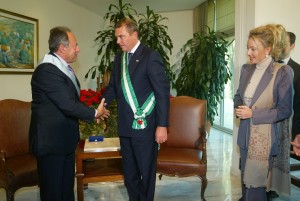Le LL.AA.RR. i Duchi di Castro con il Presidente del Libano Emile Lahoud