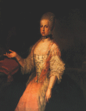 Maria Carolina Portrait by Francesco Liani